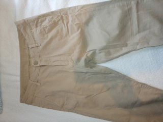 Pantalón Zara Talla 40 Beige