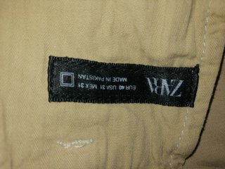 Pantalón Zara Talla 40 Beige