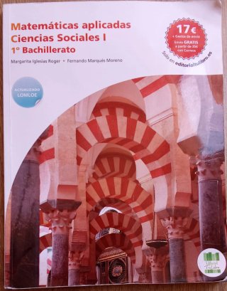 MATEMÁTICAS APLICADAS A LAS CIENCIAS SOCIALES I