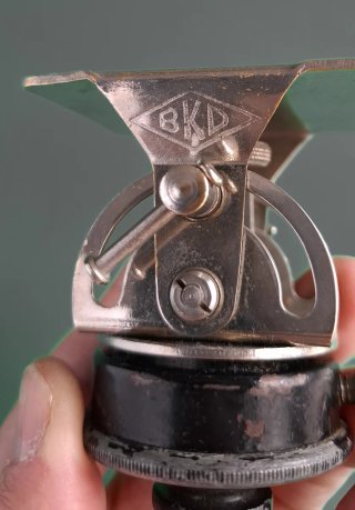 RÓTULA FOTOGRÁFICA ANTIGUA MARCA BKD AÑOS 50-60