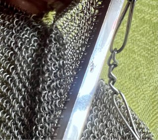 Bolso Monedero Plata Modernista c.1910