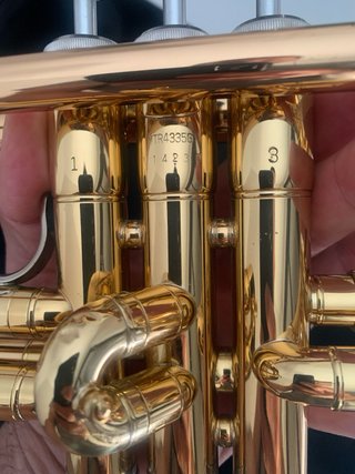 Trompeta Yamaha Sib como nueva Modelo YTR4335G