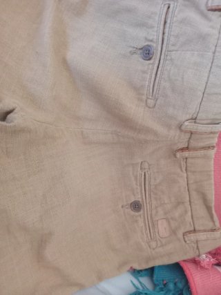 Pantalón de lino corto Talla 8
