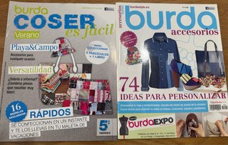 Lote revistas Burda: Coser es fácil
