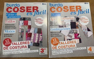 Lote revistas Burda: Coser es fácil