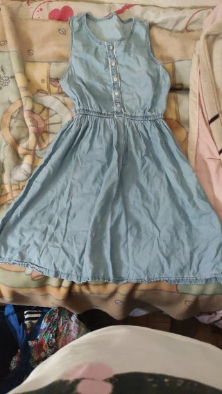 Vestido vaquero sin mangas