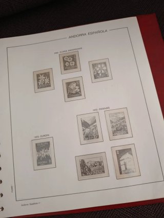 Álbum Sellos Andorra