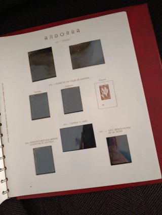 Álbum Sellos Andorra