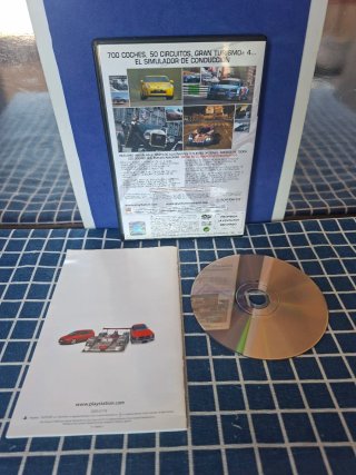 PS2 GRAN TURISMO 4 ORIGINAL COMPLETO