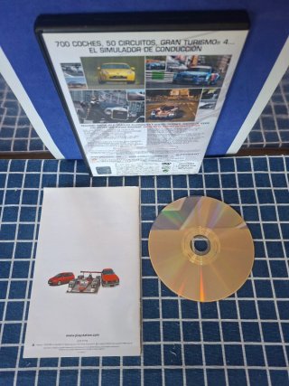 PS2 GRAN TURISMO 4 ORIGINAL COMPLETO