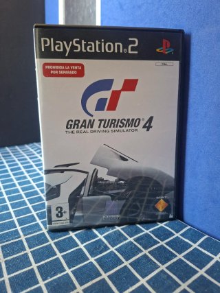 PS2 GRAN TURISMO 4 ORIGINAL COMPLETO