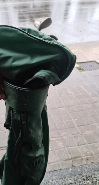 Carrito de golf para niños con bolsa