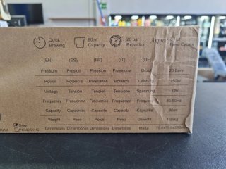CAFETERA PORTÁTIL FANS CP02/80ML
