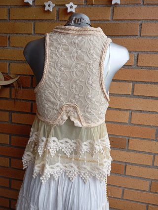 Top encaje Zara