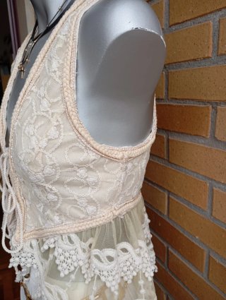 Top encaje Zara
