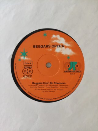 Vinilo Beggars Opera - Beggars Can't Be Choosers
