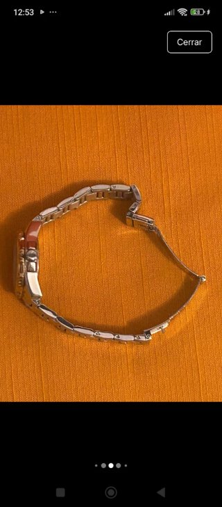 Reloj Guess bicolor dorado y plateado