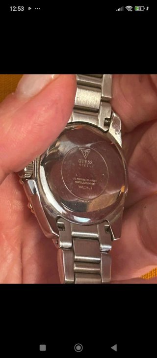 Reloj Guess bicolor dorado y plateado