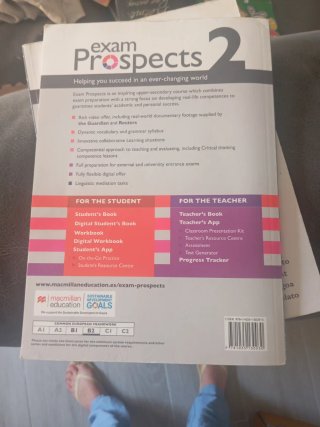 EXAM PROSPECTS 2 Workbook y Student's App: cuad...