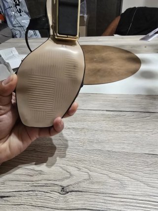 Sandalias Fendi Negro/Dorado