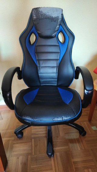Silla de escritorio acolchada