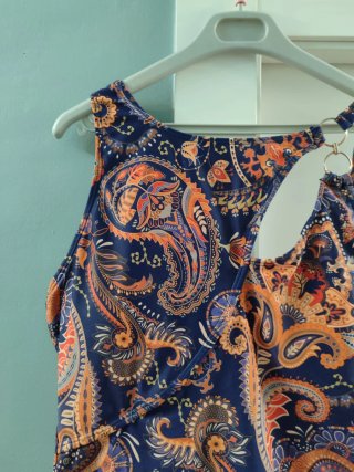 Bañador mujer estampado paisley