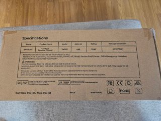 Aspiradora SMOTURE 38KPA sin Cable