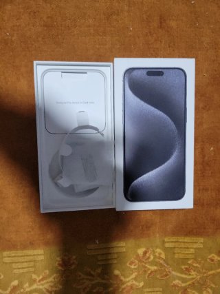 Caja Vacía iPhone 15 Pro Max