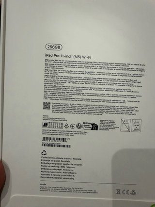 iPad Pro 11 pollici (M5) 256GB + Apple Pencil Pro