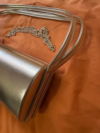 Bolso de fiesta Parfois dorado