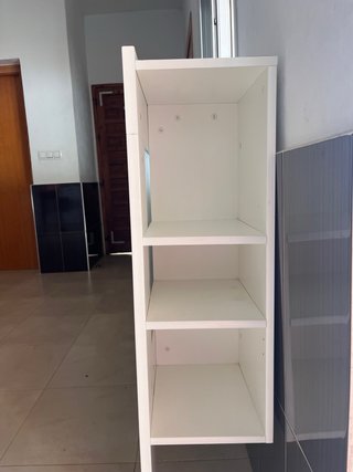Cabecero de madera blanco
