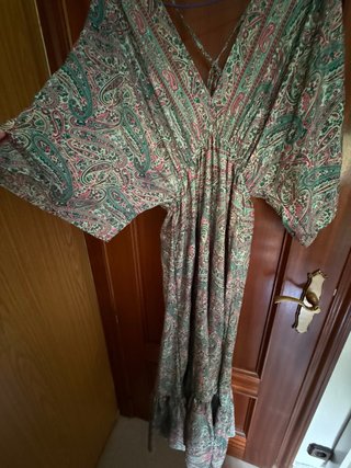 Vestido boho ideal.