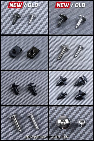 Kit de tornillería para BMW S1000RR HP4 2009 2014