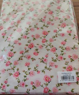 Tovaglia 12 posti shabby chic rose