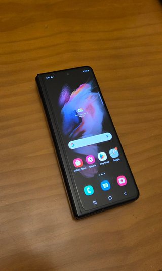 Samsung Z Fold3 5G Negro, Pant. interior no va