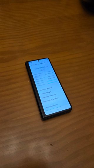 Samsung Z Fold3 5G Negro, Pant. interior no va