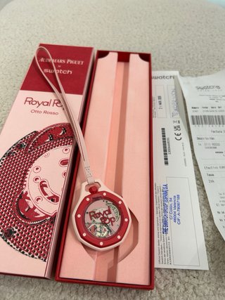 Audemars Piguet x Swatch Royal Pop Otto Rosso