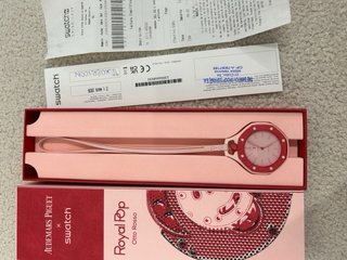 Audemars Piguet x Swatch Royal Pop Otto Rosso