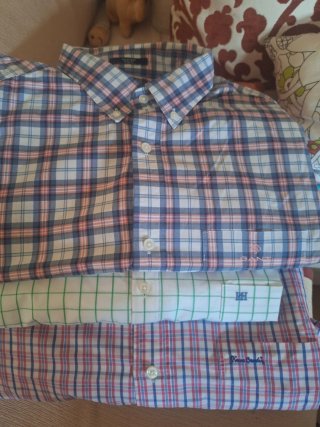 Lote 3 Camisas Hombre GANT Pierre Cardin