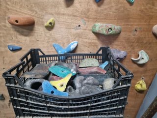 Presas de escalada 10€ CADA CAJA.