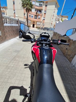 Honda CB500X Adventure Moto Negra/Roja