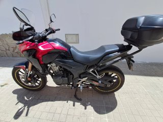 Honda CB500X Adventure Moto Negra/Roja