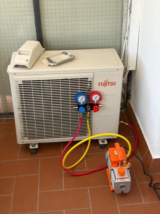 Recarga de gas y averías aire acondicionado