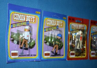 Figuras Coman Boys. Comansi
