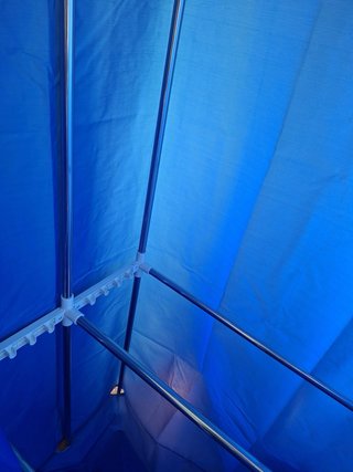 Secador Ropa Eléctrico Portátil Azul