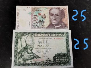 Lote Billetes Coleccionista Originales