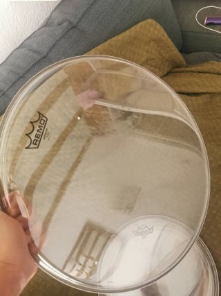 Parches Batería Remo Emperor Clear 10,12,16,18