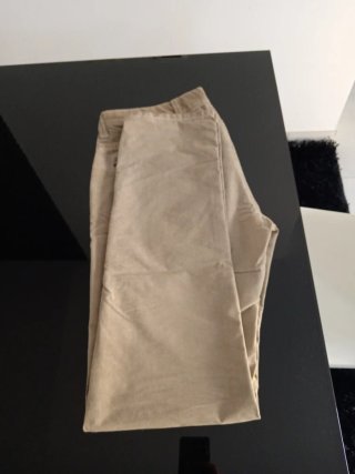 Pantaloni uomo beige slim fit taglia 34
