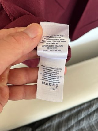 Camicia Ralph Lauren bordeaux