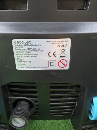 Cecotec HydroBoost 2000 Hidrolimpiadora